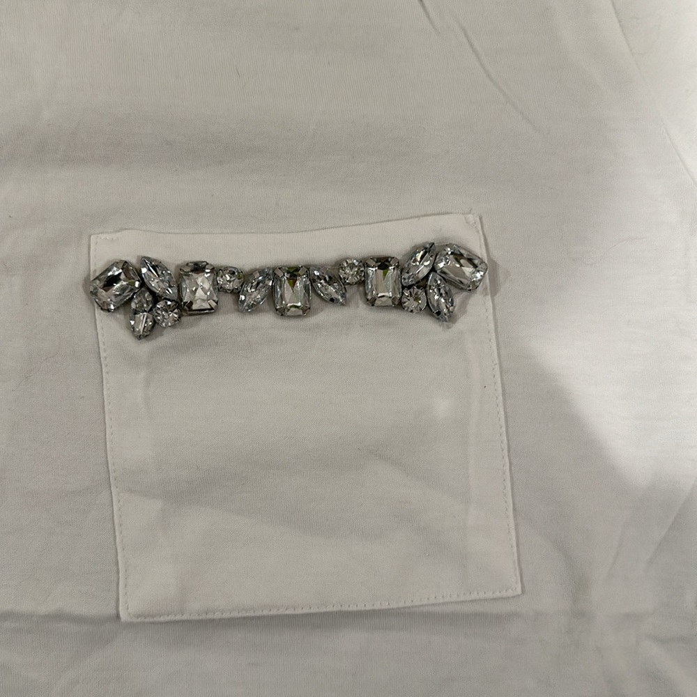 Zara Rhinestone T-Shirt - Picture 2 of 3